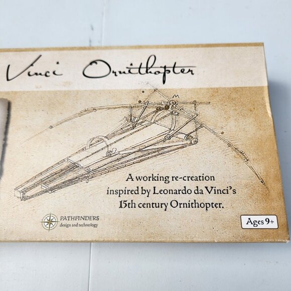 Pathfinders STEM Kit Leonardo da Vinci Ornithopter Model Set 3D Puzzle Engineeri - Picture 9 of 16